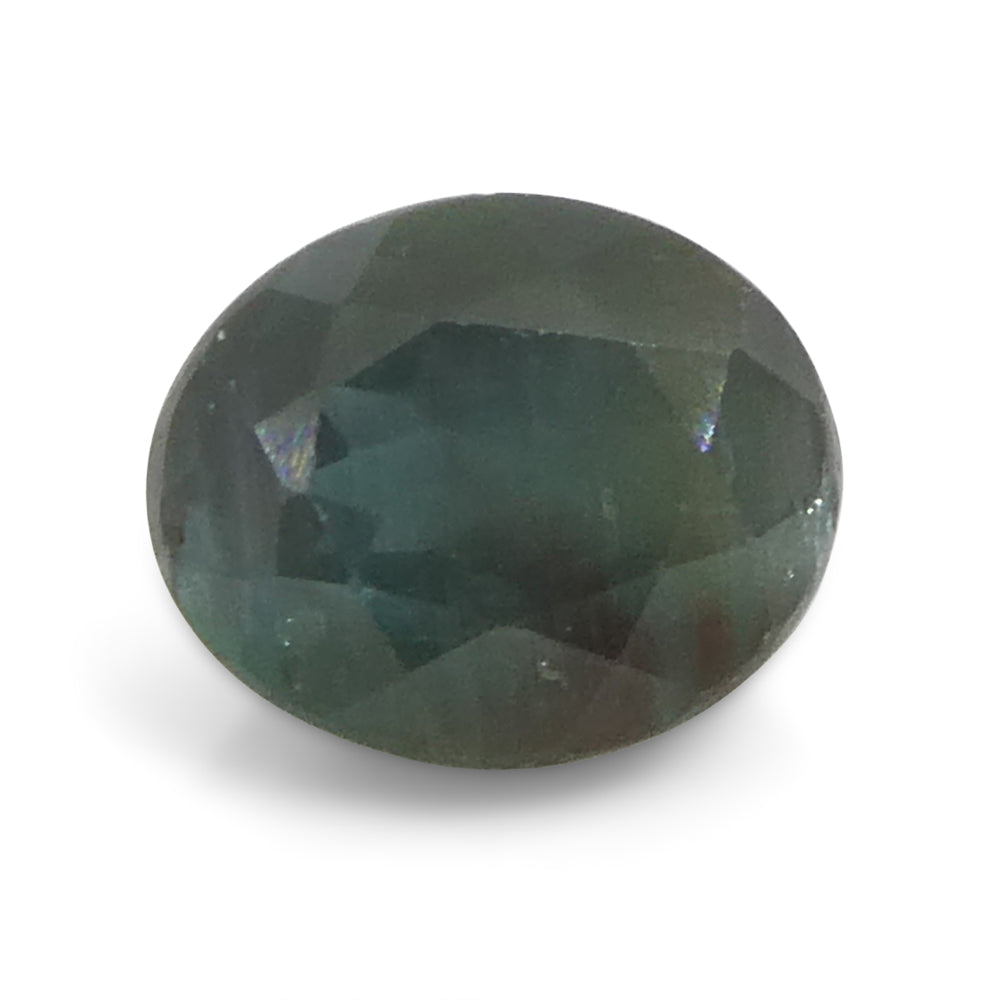 Alexandrite 0.58 cts 5.11 x 4.19 x 3.24 mm Oval Bluish Green changing to Pinkish Purple $1160