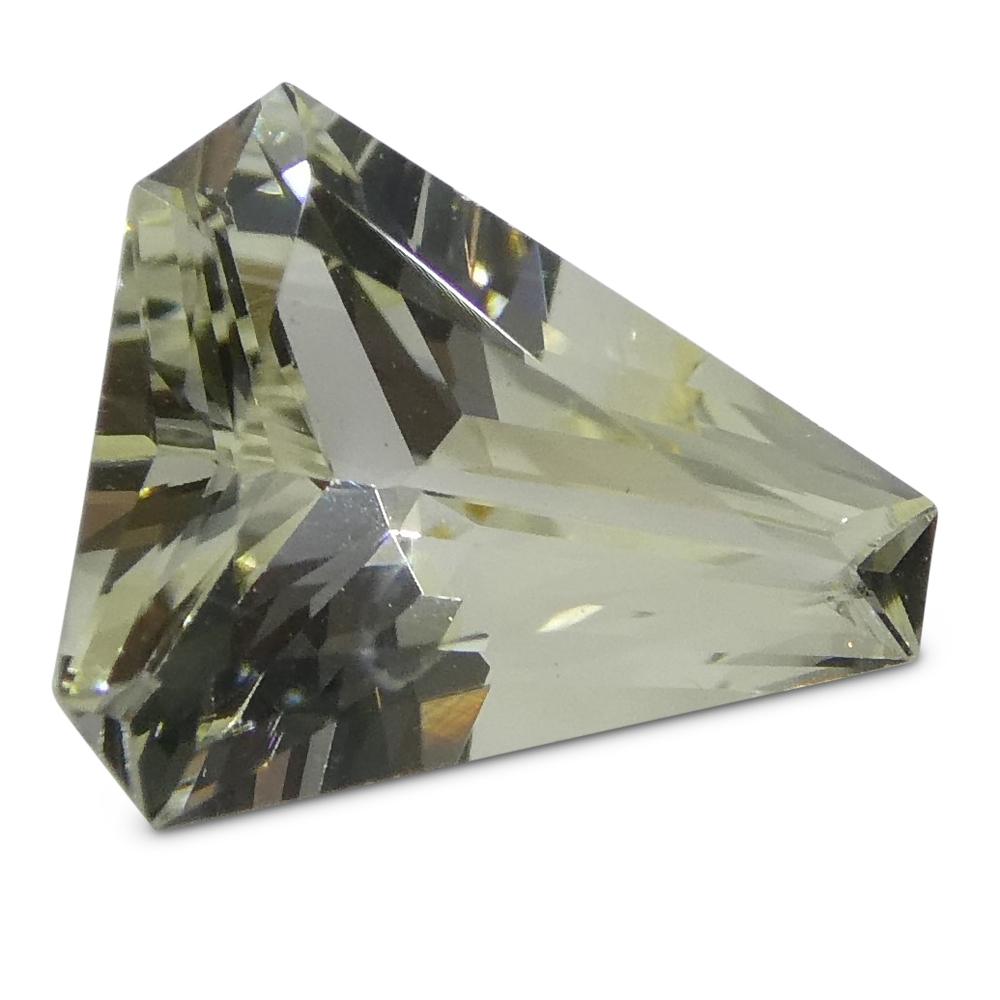0.73ct Yellow Sapphire from Sri Lanka, Trapeze Cut Gemstone by SkyJems - Rare Unheated Transparent Yellow Gem