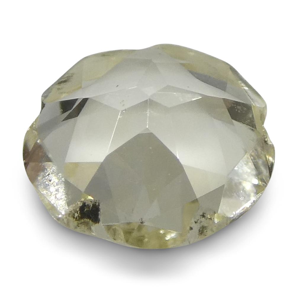 0.76ct Yellow Ceylon Sapphire Flower Mixed Cut Gemstone from SkyJems Canadian Fine Jewelry Collection