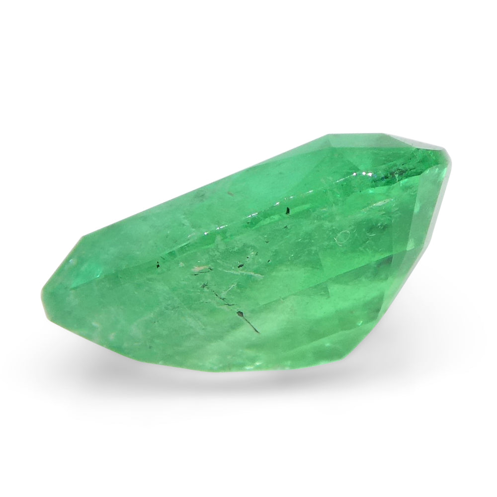 1.86ct Colombian Heart-Cut Green Emerald, premium beryl gemstone from SkyJems' rare gem collection