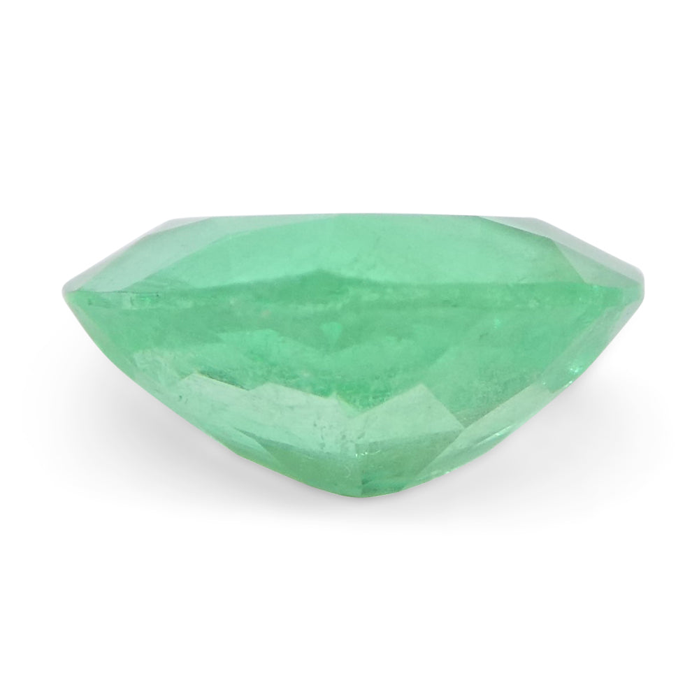 0.84ct Colombian Green Emerald Trillion Cut - Premium Gemstone from SkyJems Rare Gem Collection