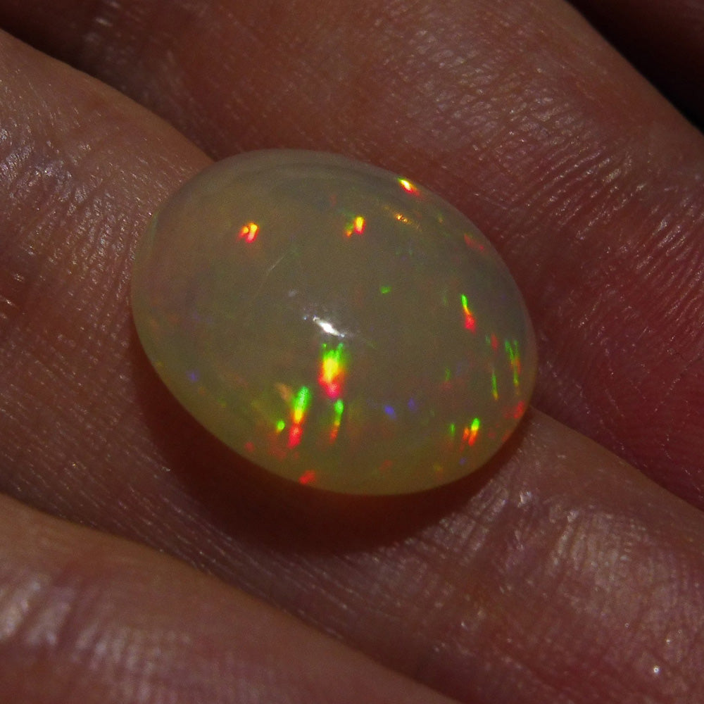 4.89 ct Oval Cabochon Opal - Skyjems Wholesale Gemstones