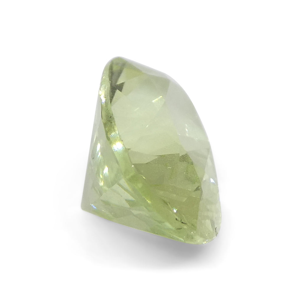 1.83ct Oval Mint Green Tsavorite Garnet from Tanzania, premium unheated gemstone by SkyJems Canadian gem specialists