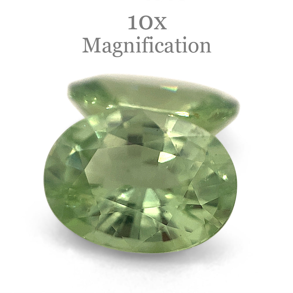 4.33ct Oval Mint Garnet Pair - Skyjems Wholesale Gemstones