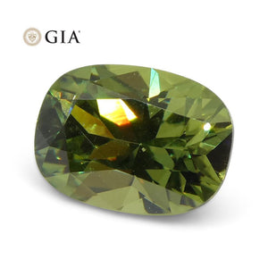 1.08ct Cushion Demantoid Garnet GIA Certified - Skyjems Wholesale Gemstones