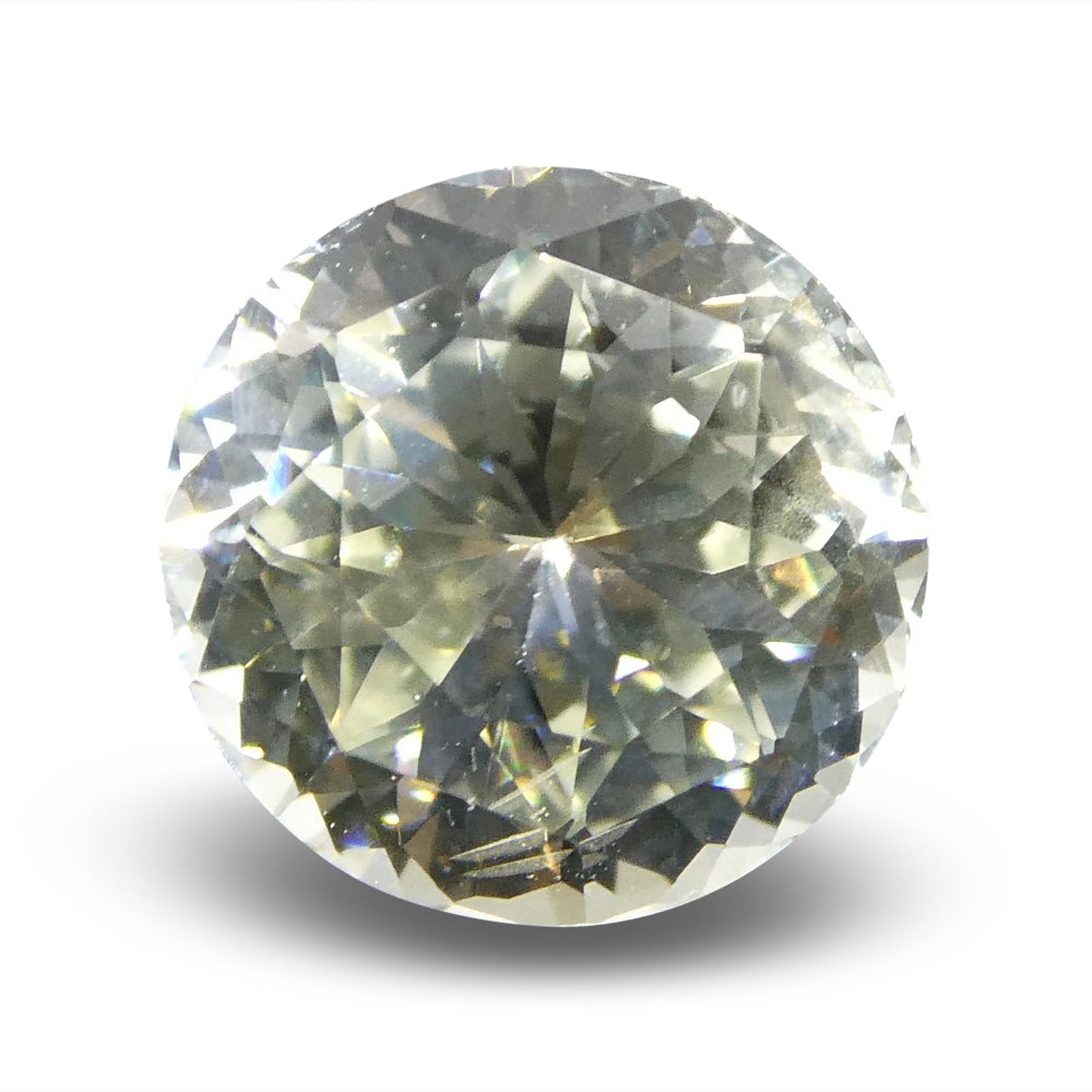 1.62 ct Pastel Yellow Round Sapphire, GIA Certified Natural Gemstone from SkyJems Canadian Gem Specialists