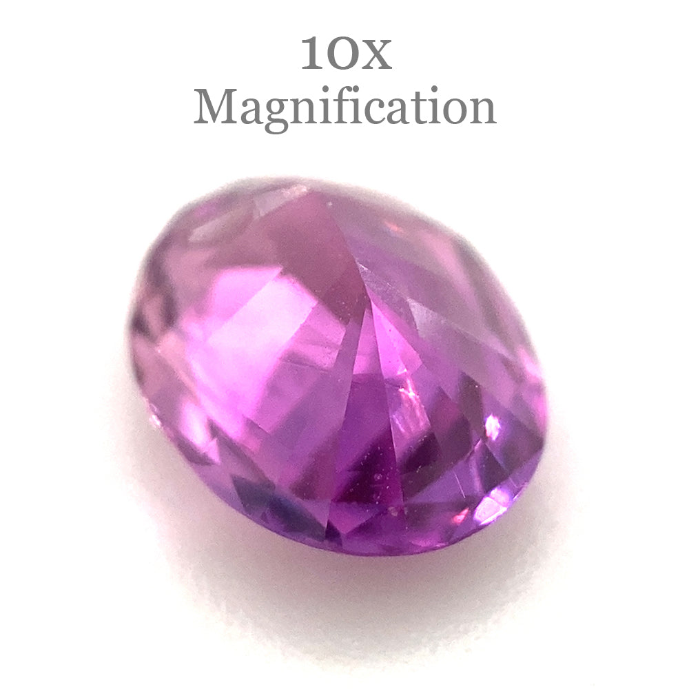 1.51ct Oval Vivid Pink-Purple Sapphire GIA Certified Vietnam - Skyjems Wholesale Gemstones