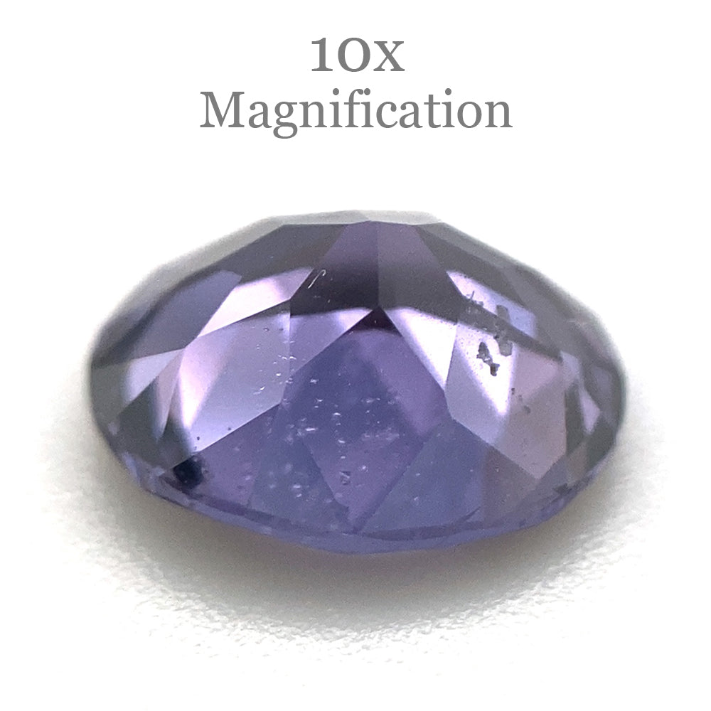 1.98ct Natural Purple Oval Spinel, GIA Certified Unheated Gemstone from SkyJems Canadian Gem Experts