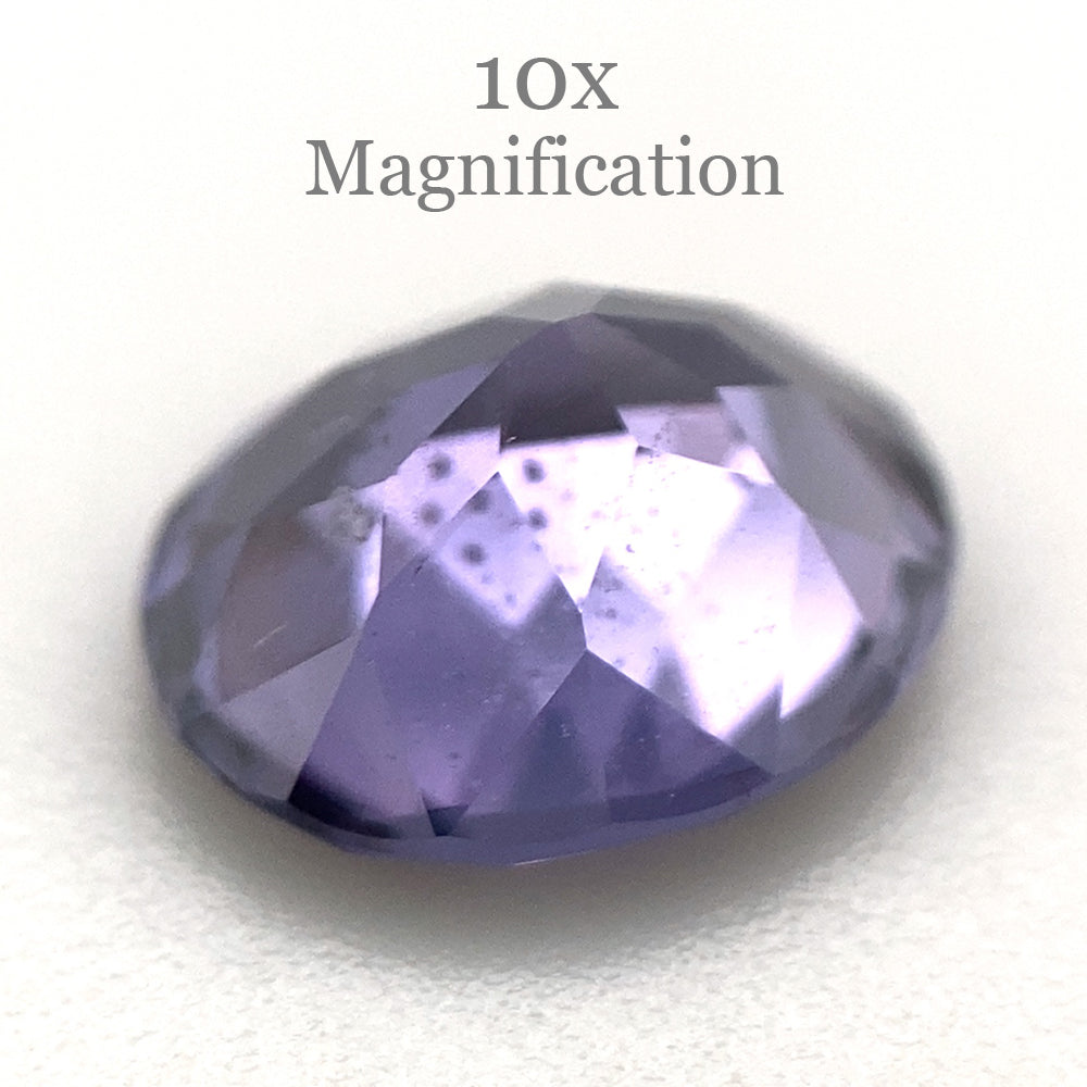 1.98ct Natural Purple Oval Spinel, GIA Certified Unheated Gemstone from SkyJems Canadian Fine Gems Collection