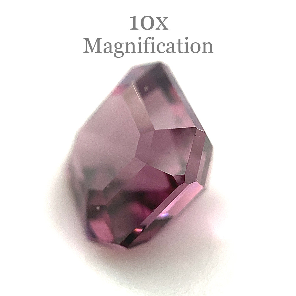2.95ct Octagonal/Emerald Cut Pink-Purple Spinel GIA Certified Unheated - Skyjems Wholesale Gemstones