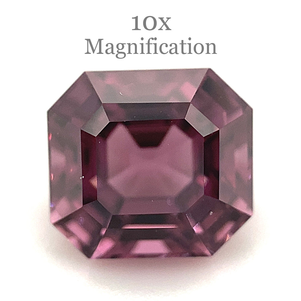 2.95ct Octagonal/Emerald Cut Pink-Purple Spinel GIA Certified Unheated - Skyjems Wholesale Gemstones