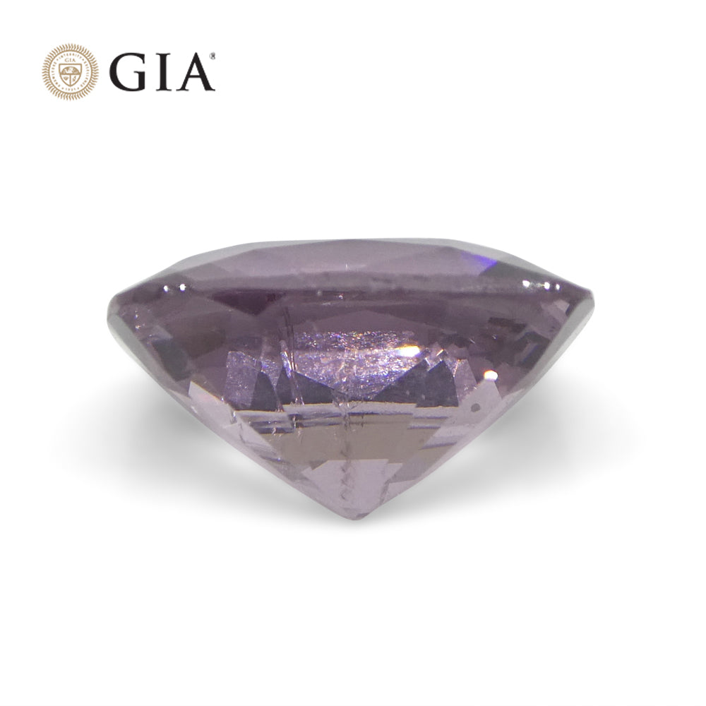 5.21ct Cushion Purple-Pink Spinel GIA Certified Unheated - Skyjems Wholesale Gemstones
