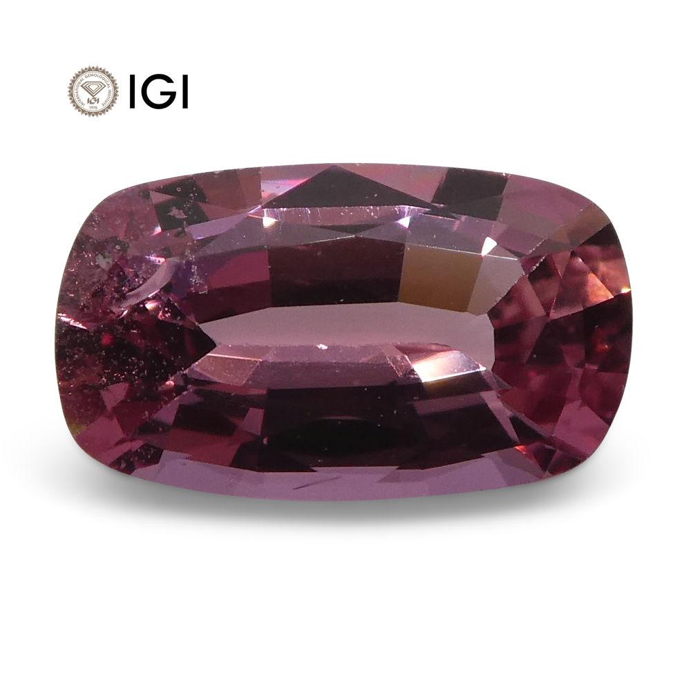 0.96 ct Cushion Pink Sapphire, IGI Certified Canadian gemstone from SkyJems premium loose colored stone collection
