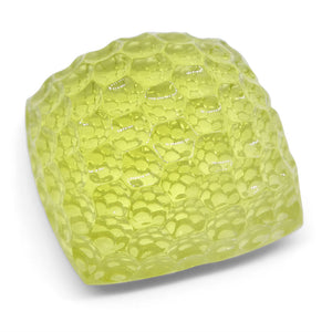 37.66ct Cushion Lemon Citrine Fantasy/Fancy Cut - Skyjems Wholesale Gemstones