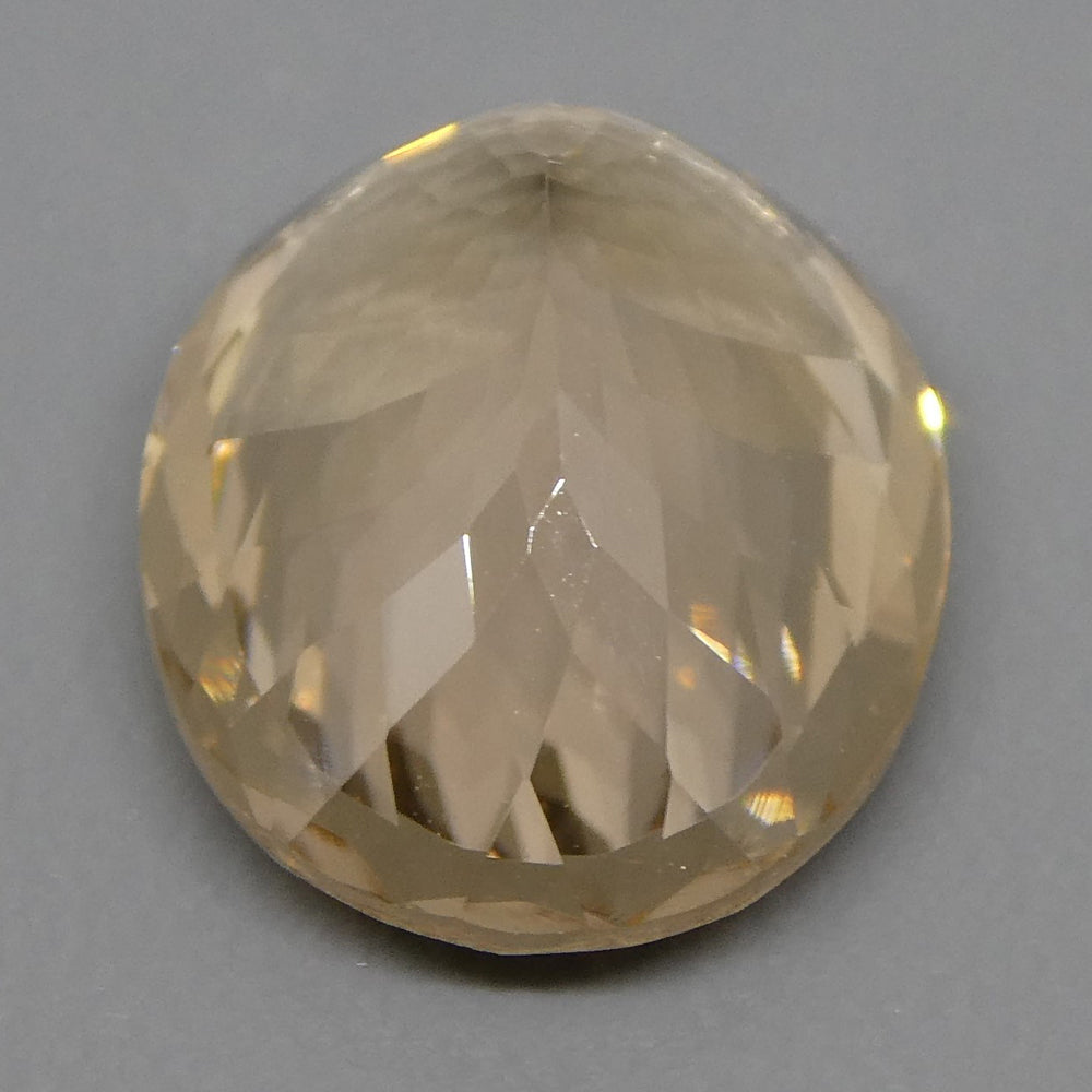 SkyJems 4.80ct Oval Morganite from Brazil: Orangy Pink Beryl Gemstone with Mixed Cut, Vibrant Color