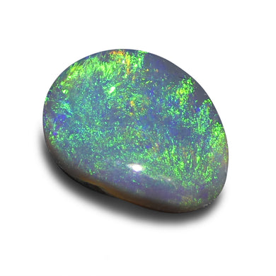 1.06ct Freeform Cabochon Grey Opal from Australia - Skyjems Wholesale Gemstones