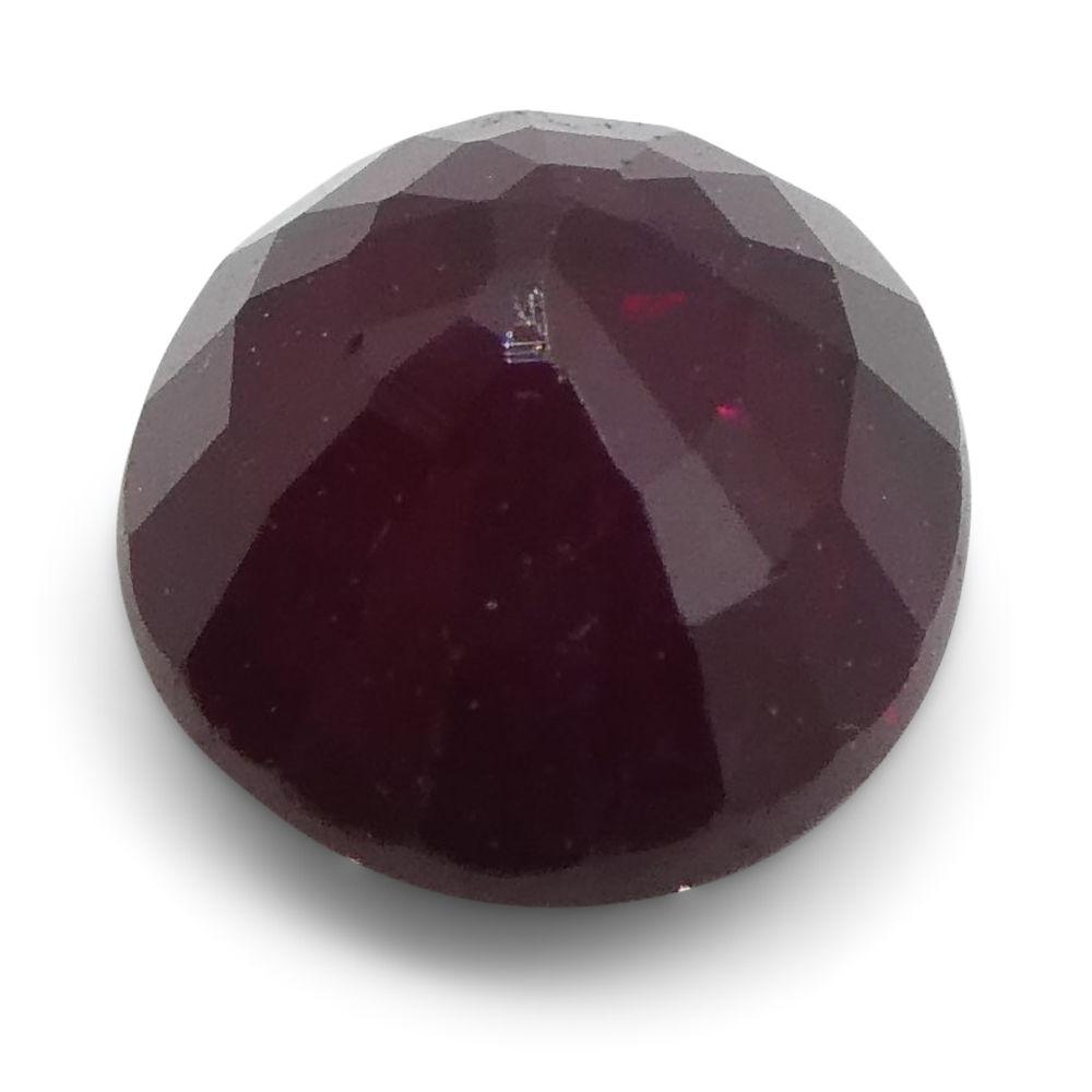0.82 ct Oval Red Ruby from Mozambique, African Corundum gemstone by SkyJems, premium Canadian gem specialists