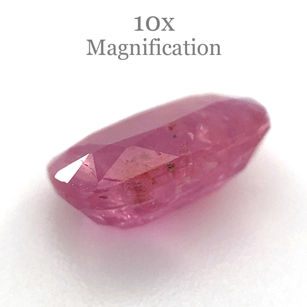 1.51ct Cushion Red Ruby from Tanzania, unheated natural gemstone by SkyJems Canadian gem specialists