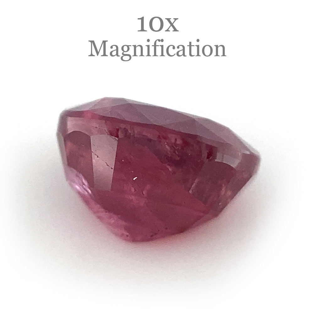 1.30ct Oval Unheated Red Ruby from Madagascar, premium single stone by SkyJems Canadian gemstone experts