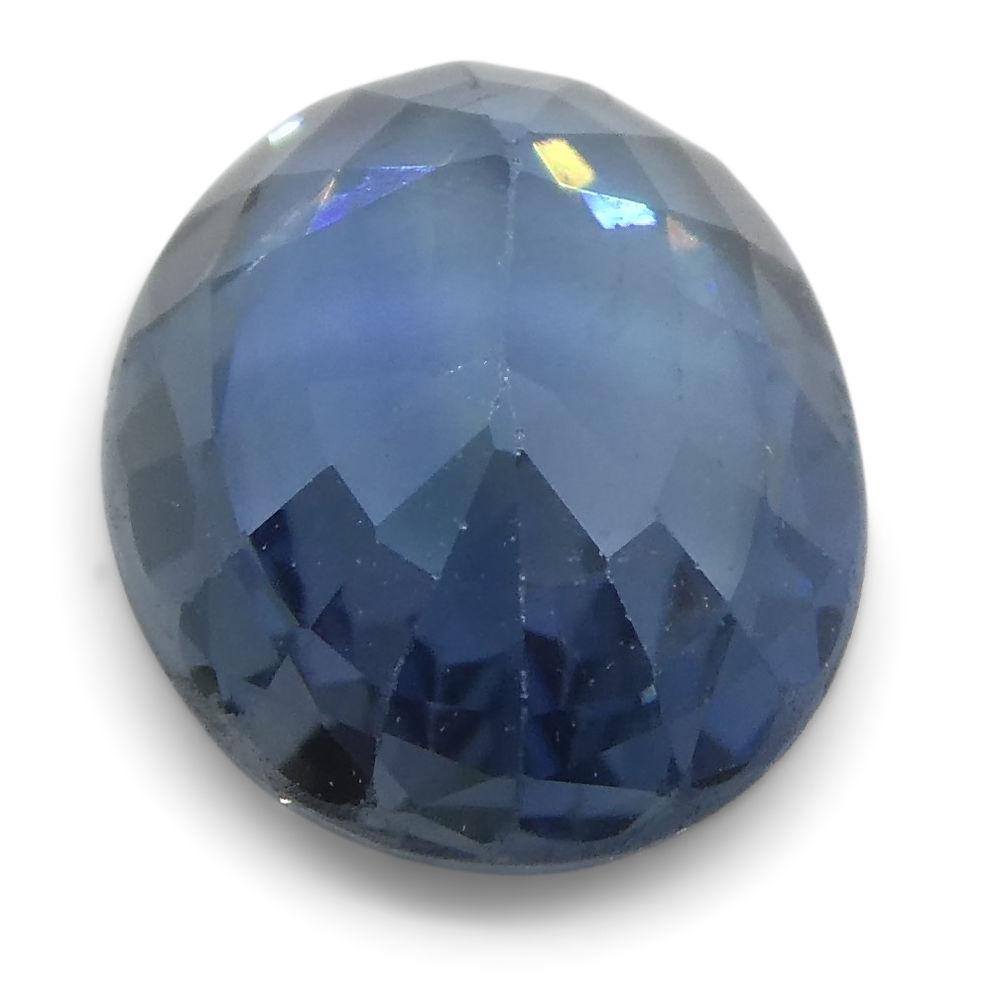 Blue 1.26 ct Oval Sapphire from Kancha, Thailand - Premium Gemstone by SkyJems Canadian Jewelers