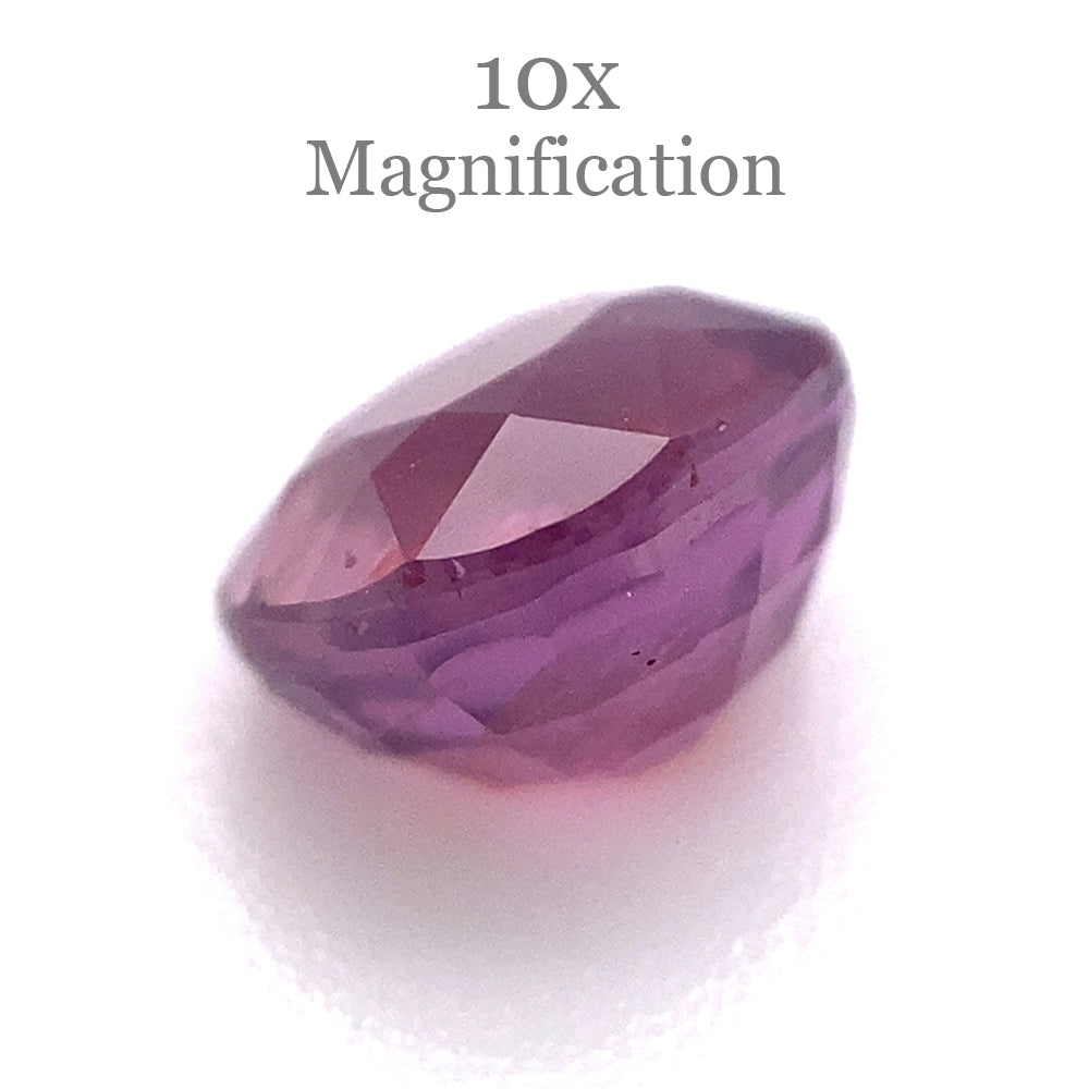 1.22ct Cushion Pink Sapphire from Madagascar, unheated natural gemstone by SkyJems Canadian gem specialists