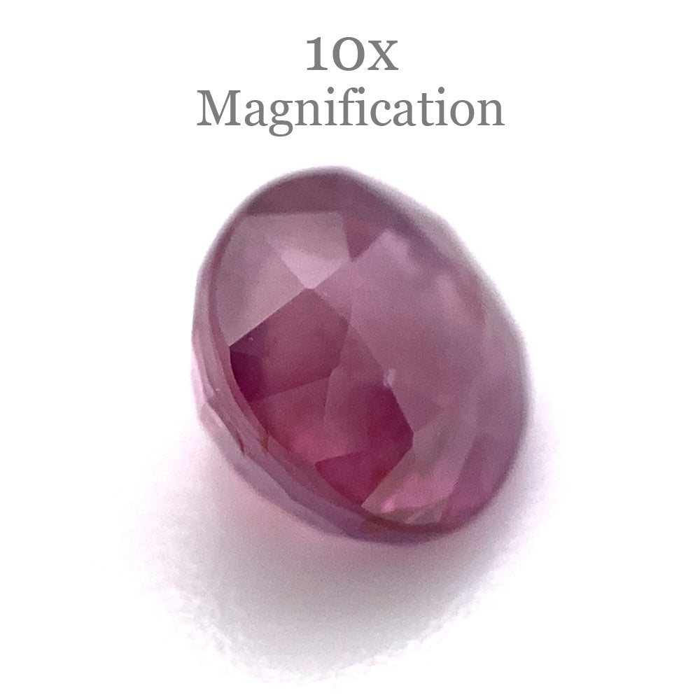 1.22ct Cushion Pink Sapphire from Madagascar, unheated natural gemstone by SkyJems Canadian gem specialists