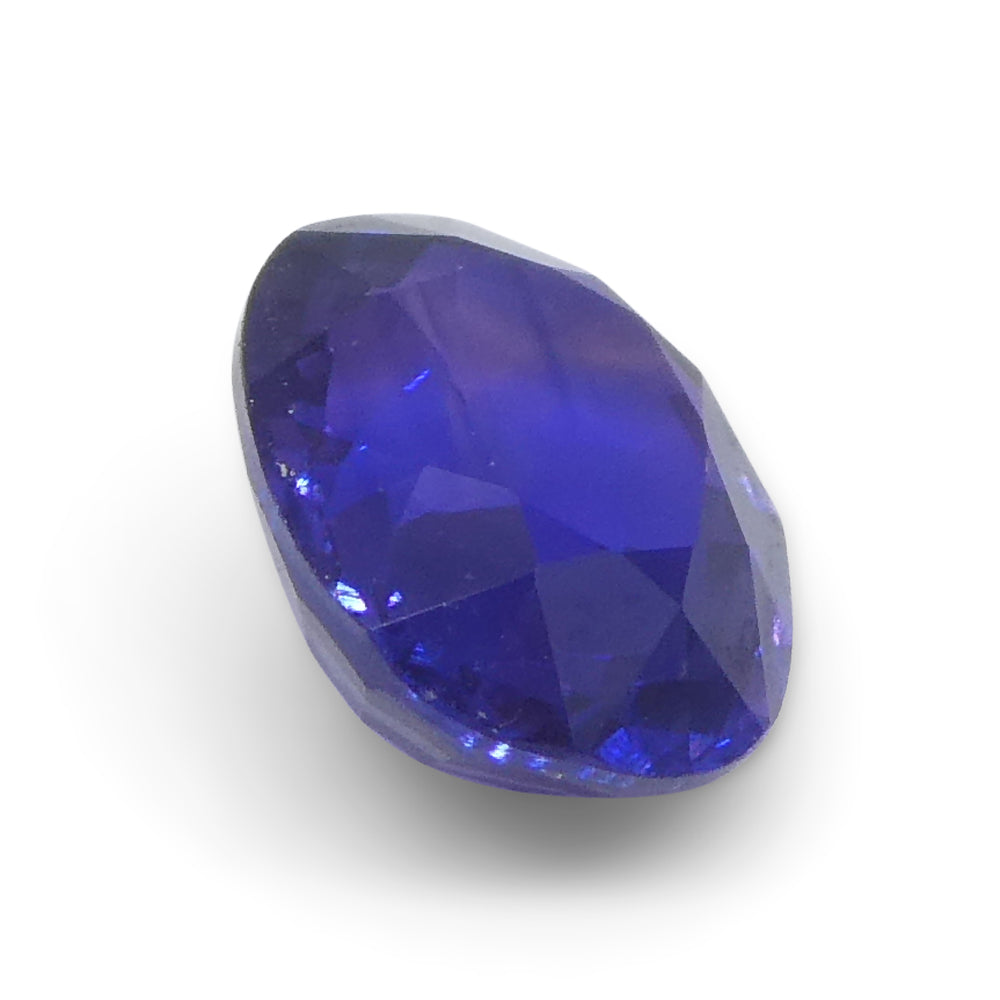 1.02ct Oval Purple Sapphire from Madagascar, unheated natural gemstone by SkyJems, premium Canadian colored gem specialists