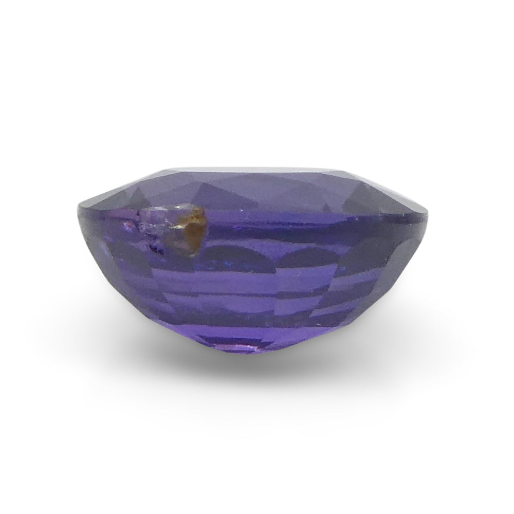 1.07ct Oval Purple Sapphire from Madagascar, unheated natural gemstone by SkyJems, premium Canadian colored gem specialists