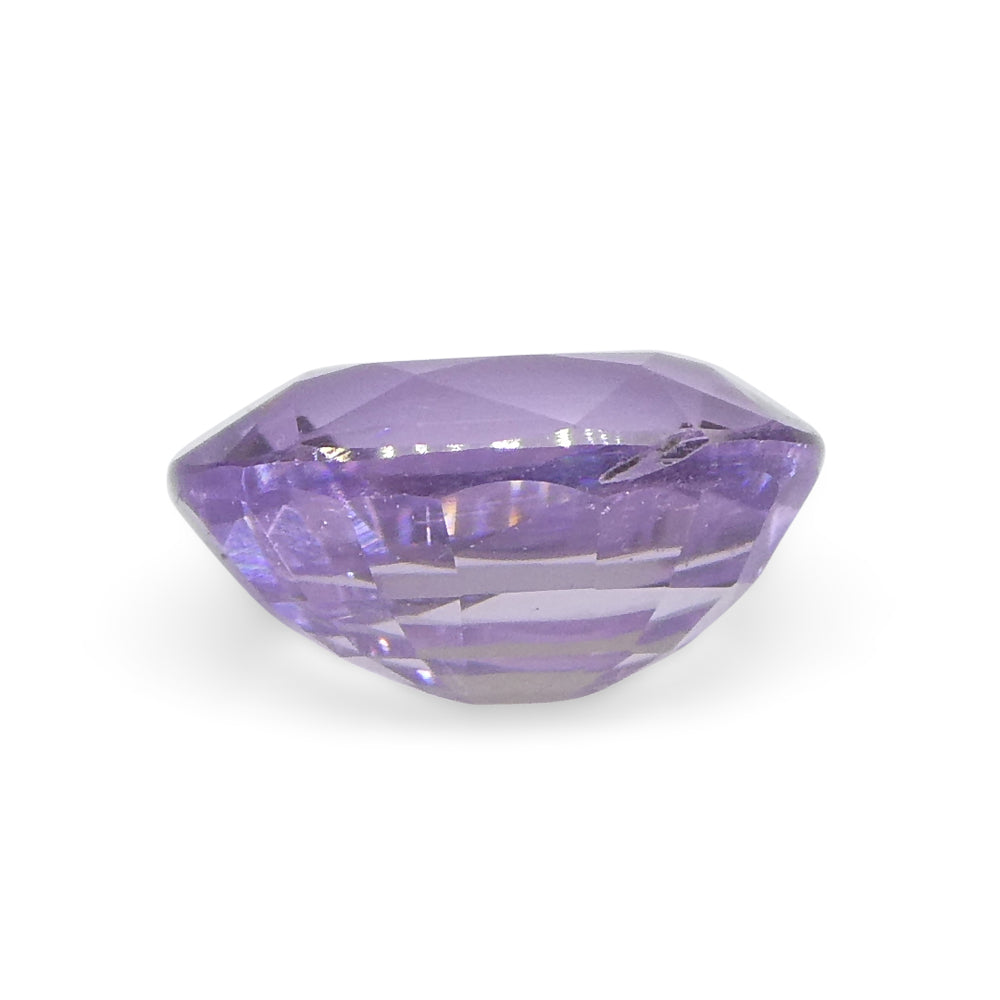 0.77ct Oval Purple Sapphire from Madagascar, unheated natural gemstone by SkyJems Canadian gem specialists