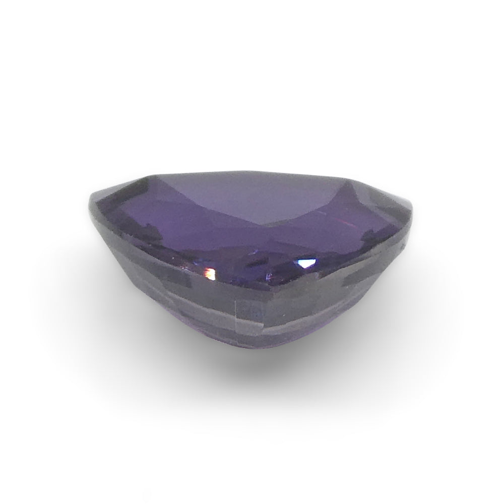 1.04ct Trillion Purple Sapphire from Madagascar, unheated natural gem by SkyJems, premium Canadian colored stone collection