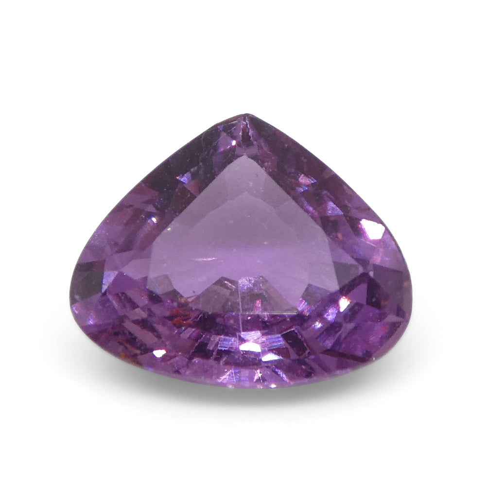 1.15ct Heart Pink Sapphire from East Africa, Unheated - Skyjems Wholesale Gemstones