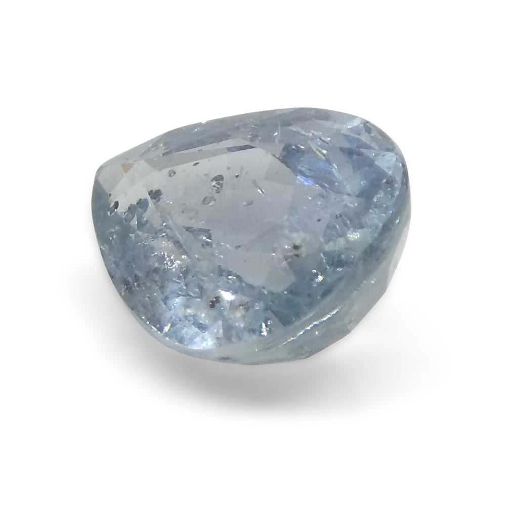 1.76ct Pear Blue Sapphire from Umba, Tanzania - Unheated Natural Gemstone by SkyJems Canadian Gem Specialists