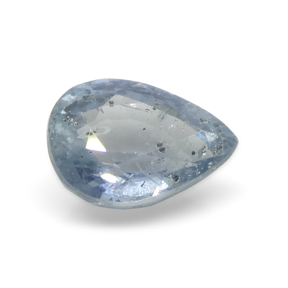 1.76ct Pear Blue Sapphire from Umba, Tanzania - Unheated Tanzanian Gem by SkyJems Rare Colored Stones