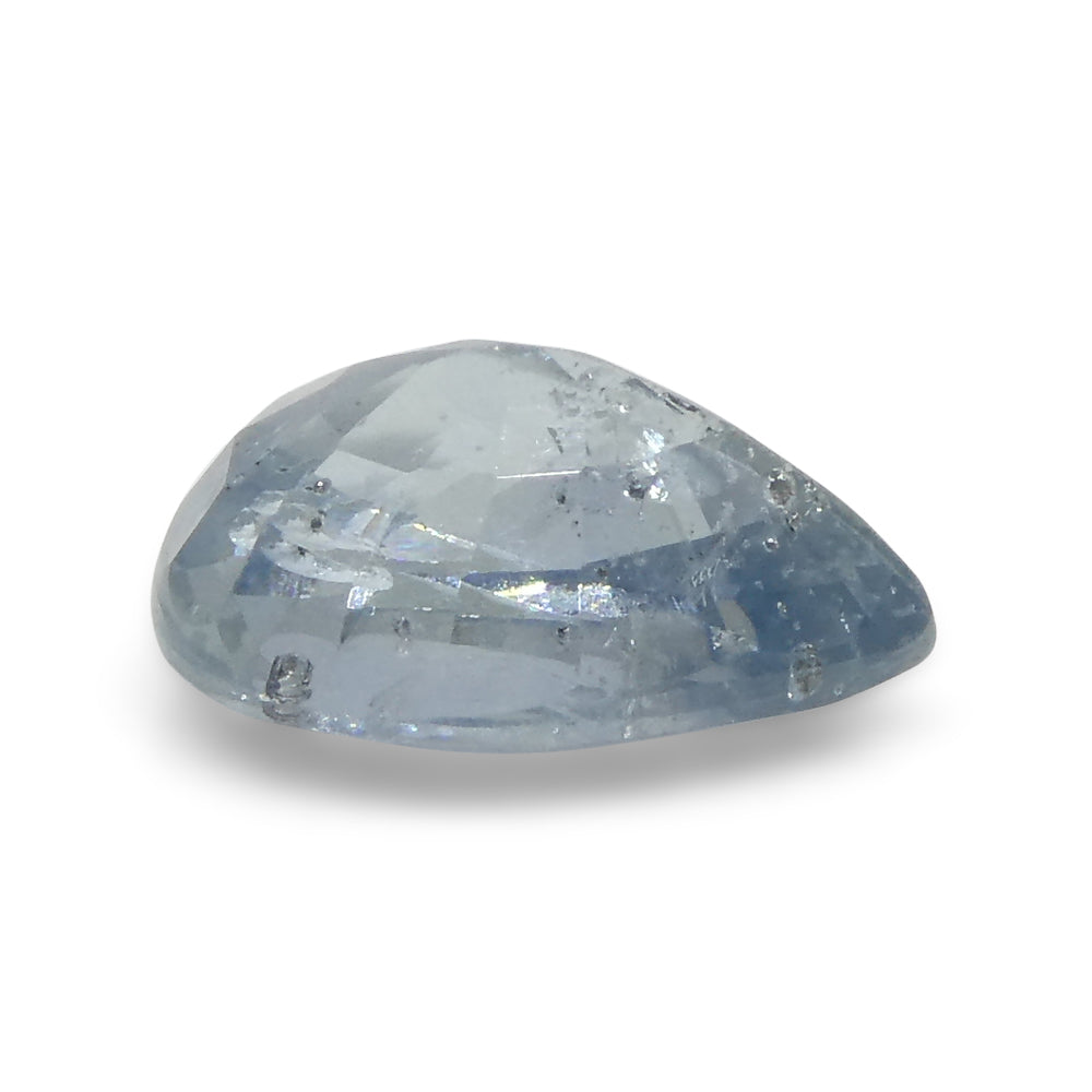 1.76ct Pear Blue Sapphire from Umba, Tanzania - Unheated Natural Gemstone by SkyJems Canadian Gem Specialists