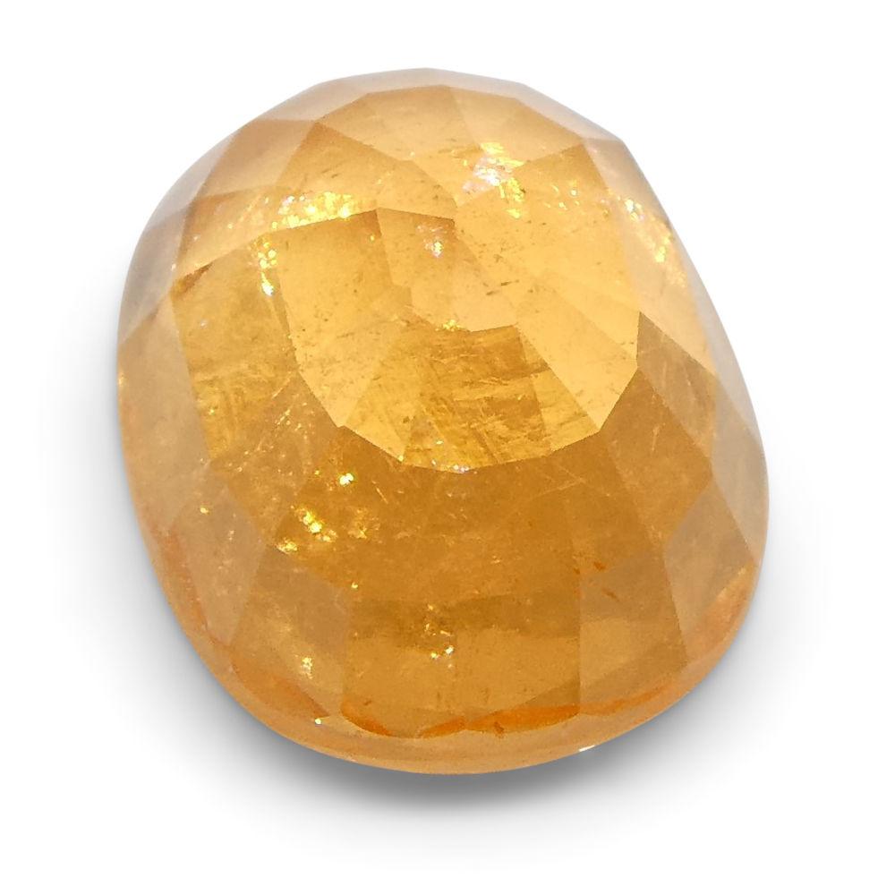 3.26 ct Oval Fanta Orange Spessartite/Spessartine Garnet - Skyjems Wholesale Gemstones