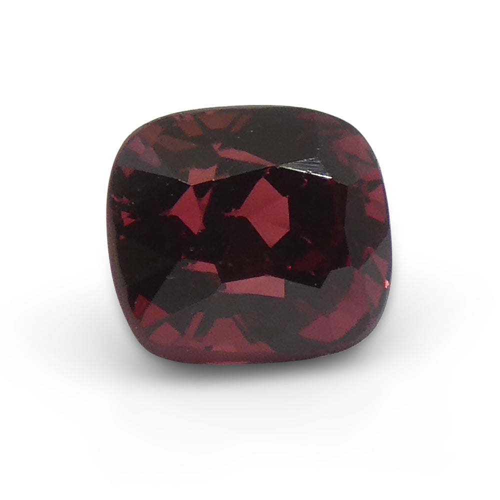 0.82ct Cushion Red Jedi Spinel from Sri Lanka, vibrant gem by SkyJems, rare collector's stone with exceptional color and clar