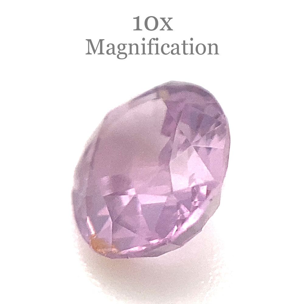 0.83ct Oval Lavender Purple Spinel from Sri Lanka Unheated - Skyjems Wholesale Gemstones