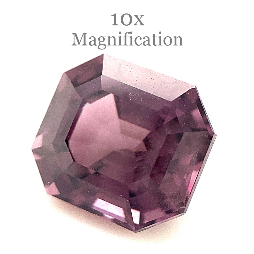 2.47ct Square Purple Spinel from Sri Lanka Unheated - Skyjems Wholesale Gemstones