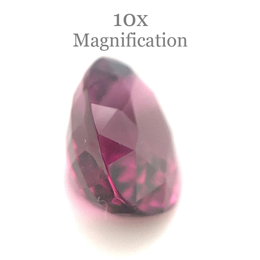 2.91ct Oval Purplish Pink Spinel from Sri Lanka Unheated - Skyjems Wholesale Gemstones
