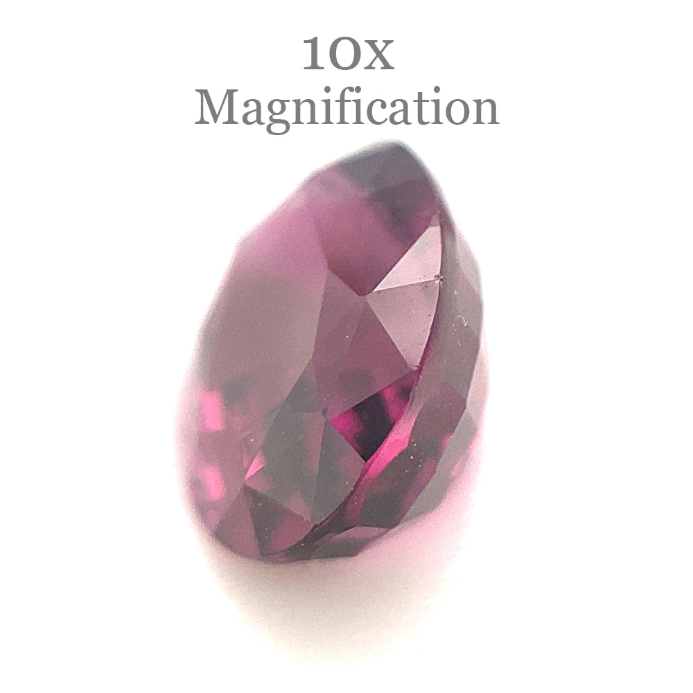 2.91ct Oval Purplish Pink Spinel from Sri Lanka Unheated - Skyjems Wholesale Gemstones
