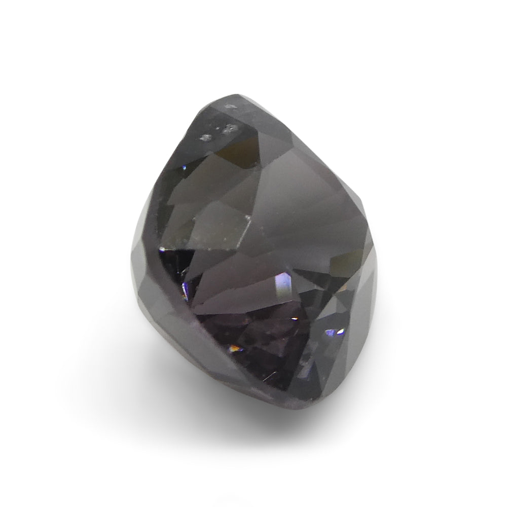 5.25ct Burmese Grey Spinel Rectangular Cushion Cut - Rare Gem from SkyJems' Premium Collection