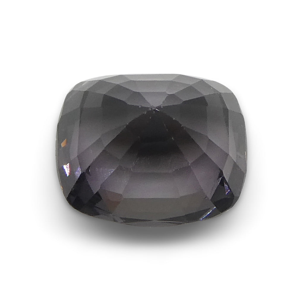 5.25ct Burmese Grey Spinel Rectangular Cushion Cut | Premium Unheated Gemstone from SkyJems Canadian Collection