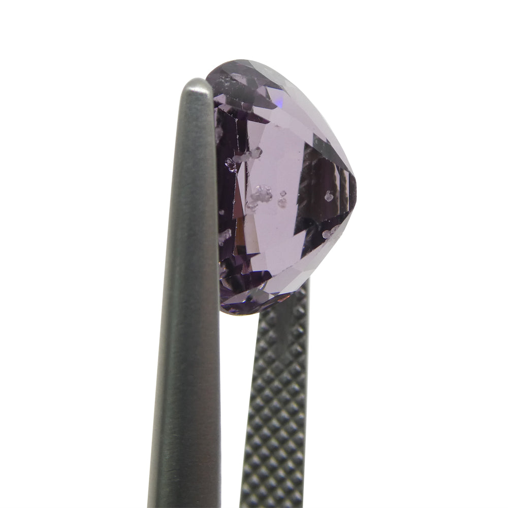 SkyJems 5.2ct Rectangular Cushion Pink Spinel from Burma - Rare Unheated Gem from Myanmar's Legendary Mines