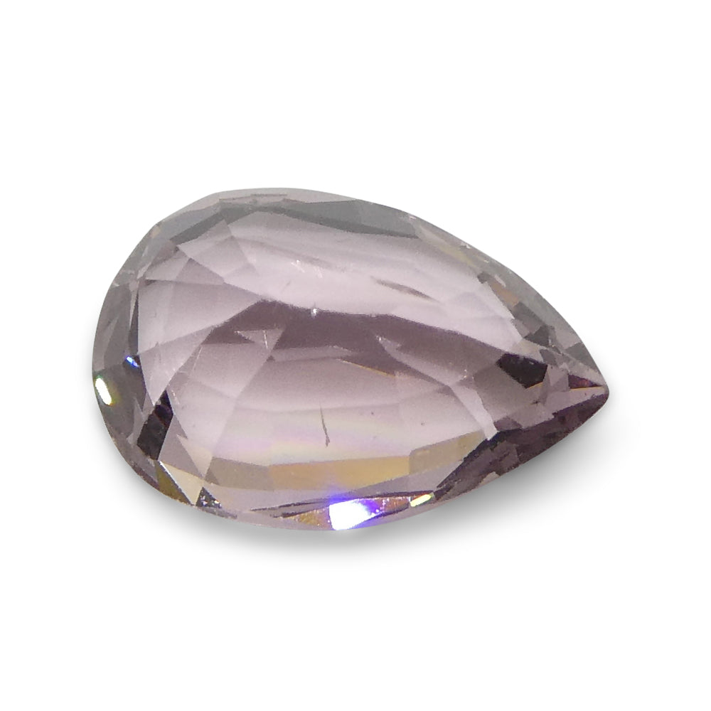 3.8ct Burmese Pink Spinel Pear Gemstone | Unheated Natural Pink Spinel from Myanmar by SkyJems