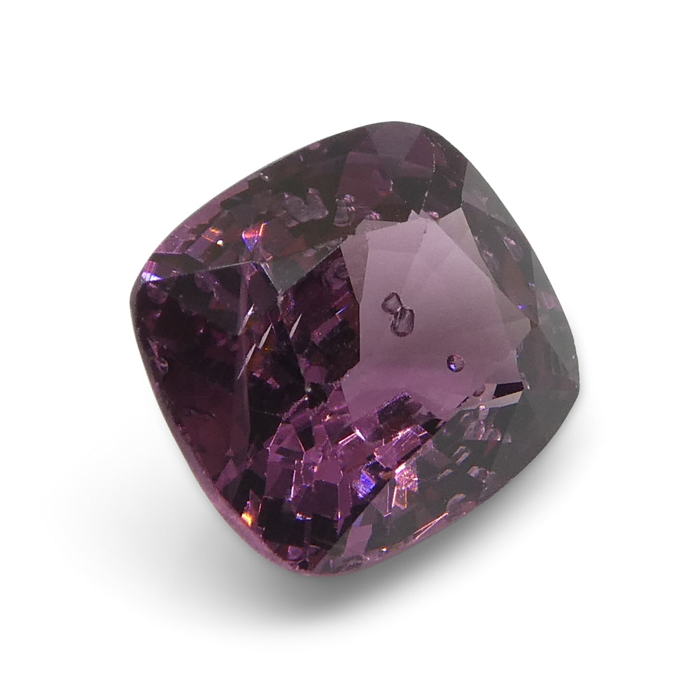 4.02ct Purplish-Pink Burmese Spinel, Rectangular Cushion Cut | Premium Gemstone by SkyJems Canadian Gem Experts