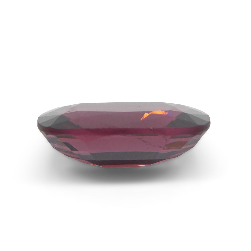 5.62ct Burmese Red Spinel Rectangular Cushion Gemstone | Premium Rare Red Gem from SkyJems Canadian Collection