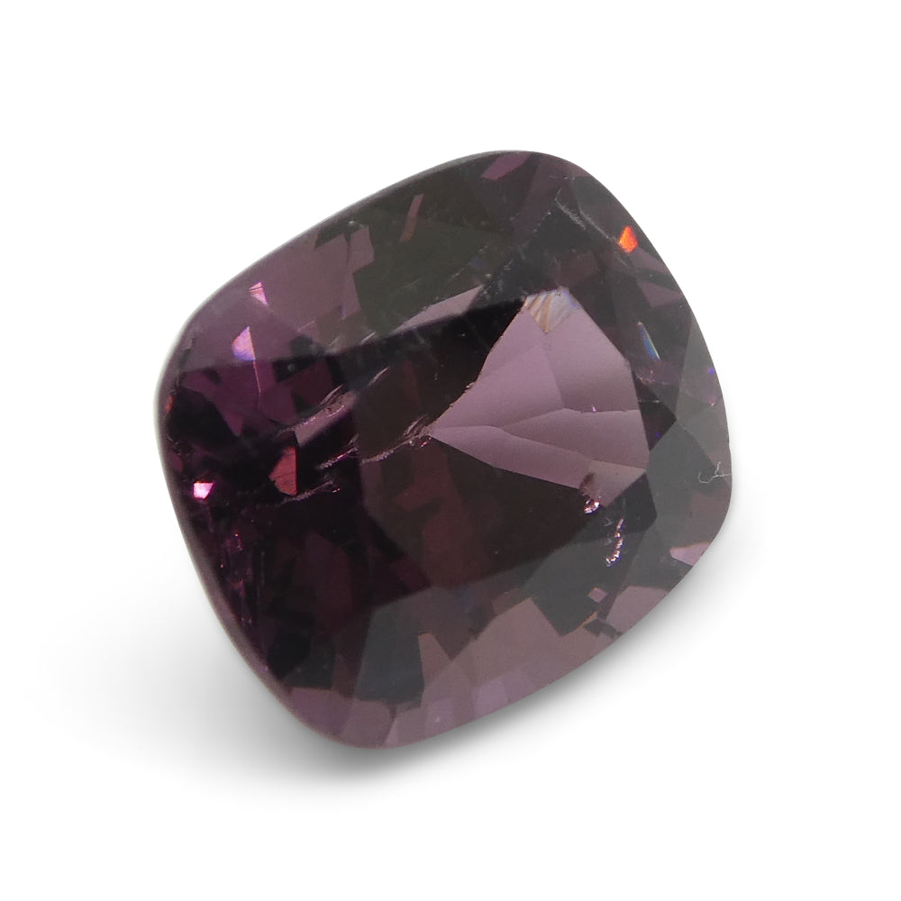 3.46ct Burmese Pink Spinel Rectangular Cushion Cut Gemstone from SkyJems Canadian Gem Specialists