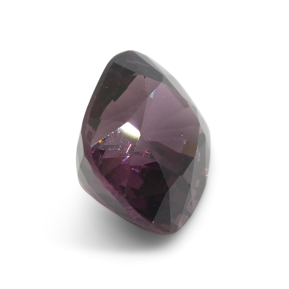 3.46ct Burmese Pink Spinel Rectangular Cushion Cut, Very Slightly Purplish Pink, Unheated Gem by SkyJems