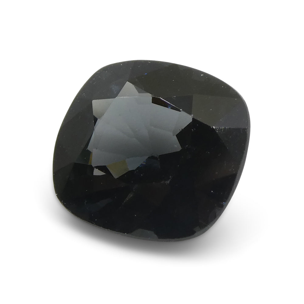 3.31ct Burmese Blue Spinel Rectangular Cushion Gemstone | Rare Unheated Step Cut from SkyJems
