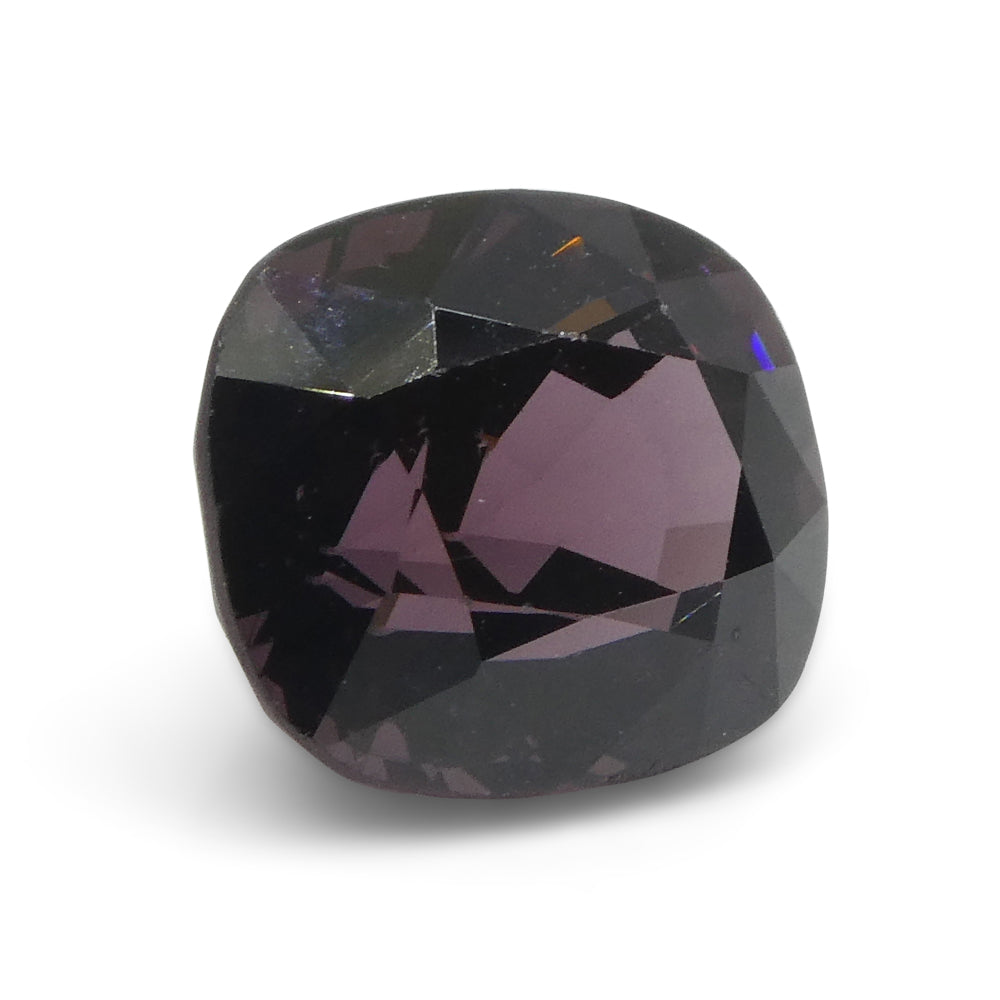 4.18ct Rectangular Cushion Purple Spinel from Burma - Skyjems Wholesale Gemstones
